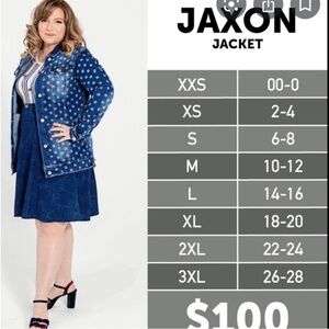 Jaxon size Large denim jacket